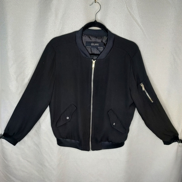 Zara basics Chiffon lightweight jacket. - Picture 3 of 8